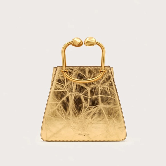 cult gaia Handbags - NWT Cult Gaia MAXINE BAG in Gold $498